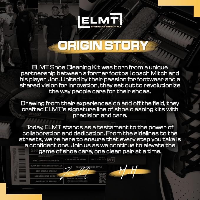 Blackline ELMT Shoe Cleaner Kit — Ideal Sneaker, Suede Shoe Cleaner — US-Made - Image 6