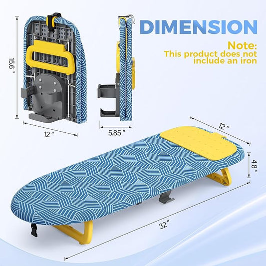 KINGBOARD Tabletop Ironing Board, Small Ironing Board - Image 2