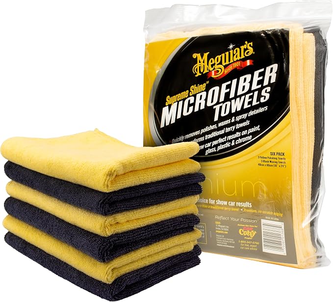 Meguiar's Supreme Shine Microfiber Towels by Meguiars