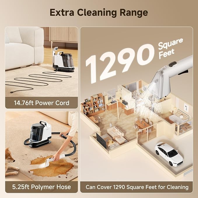 uwant Portable Carpet and Upholstery - Image 6