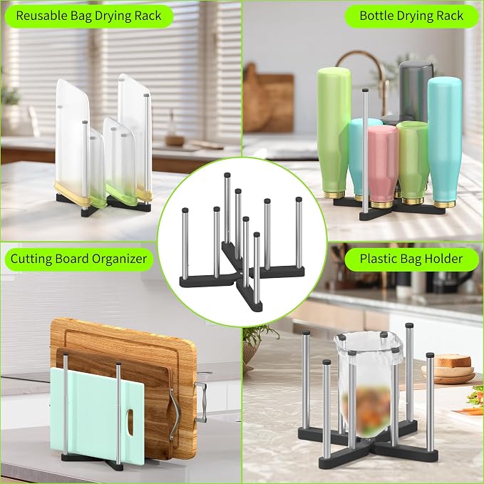 Retractable Bottle Drying Rack, Foldable Baby Bottle Drying Rack, Collapsible - Image 5