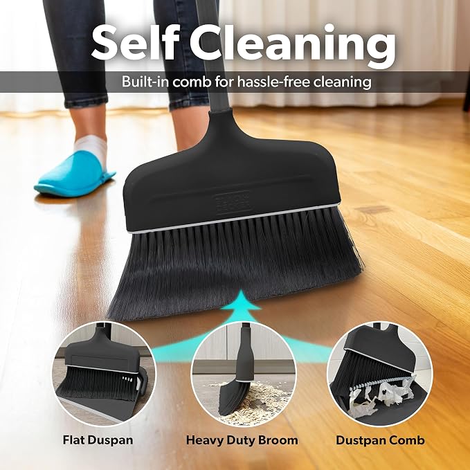 BLACK+DECKER Butler Broom & Dustpan Set - Image 4