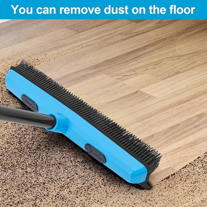 KeFanta Rubber Broom Carpet Rake - Image 5