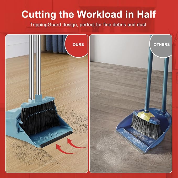 Upgrade Broom and Dustpan Set, Broom - Image 7
