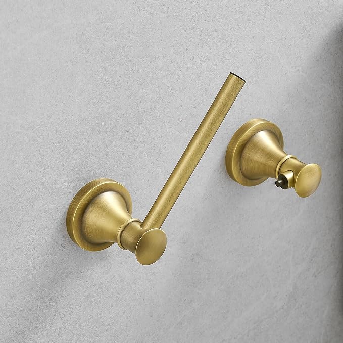 Hoimpro Wall Mounted Rustproof Toilet Tissue Paper Holder Bathroom Accessories - Image 6