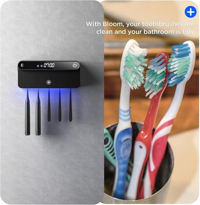 Bloom Toothbrush Sanitizer and Holder - Image 6