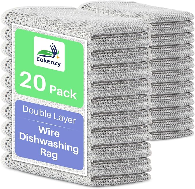 Non Scratch Wire Dishcloth, Steel Cloth by Unknown