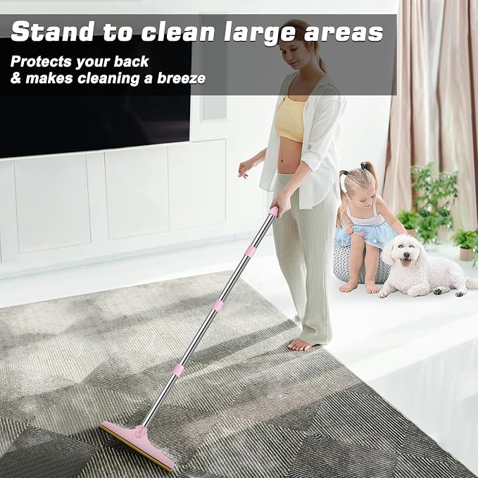 B-Land Carpet Rake for Pet Hair Removal, Reusable Pet Hair Remover - Image 4