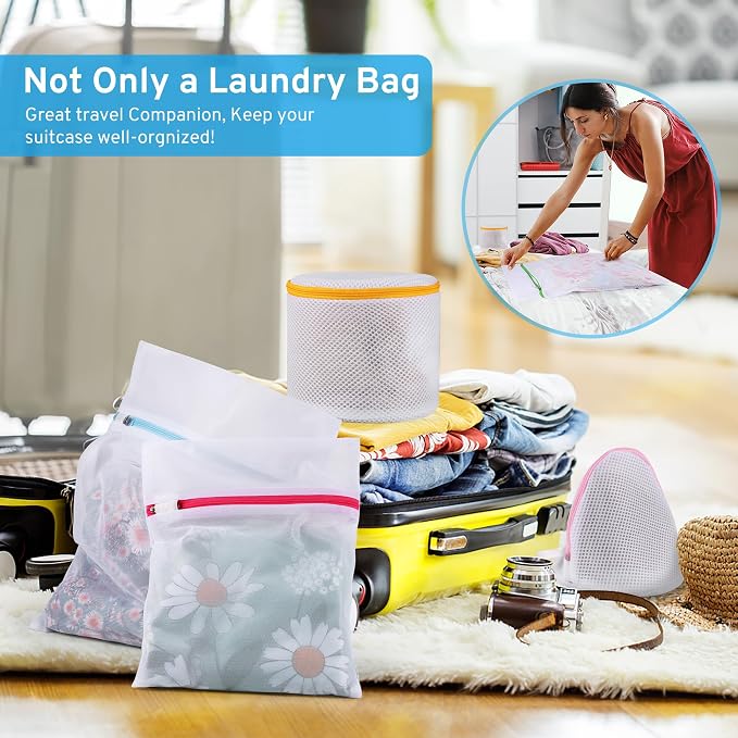 3 Pcs Mesh Laundry Bags Set for Delicates - Image 7