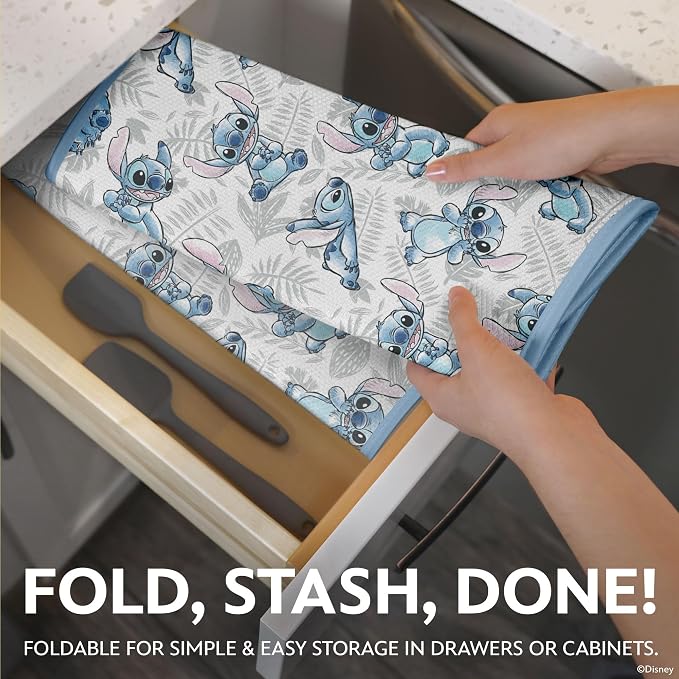 Disney Dish Drying Mats for Kitchen Counter – 16" x 18" Absorbent Kitchen - Image 4