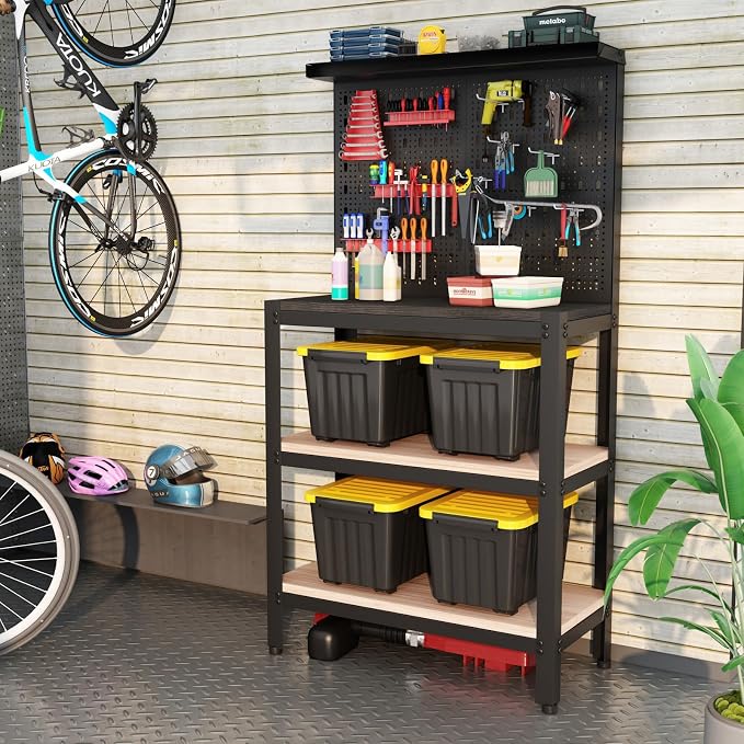 Nazhura 72 Quart Plastic Storage Bin, Stackable and Nestable Storage Boxes - Image 5