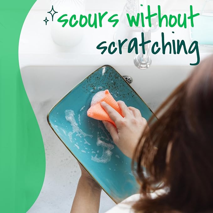 Scotch-Brite Dobie Non-Scratch All-Purpose Scrub Pads, Original Cleaning Sponges - Image 5