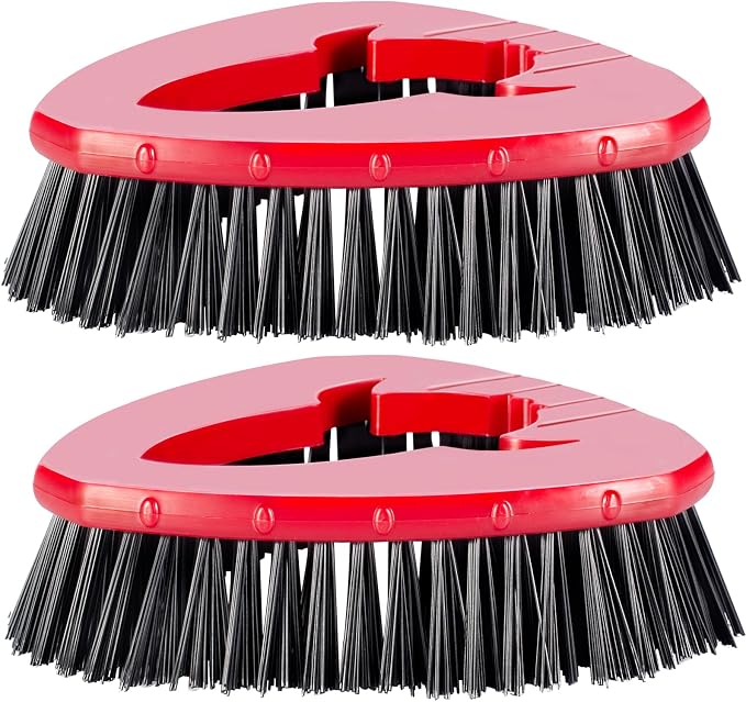 Scrub Brushes, Floor Cleaning Brush Scrubber Replacements Compatible by HUMUTA