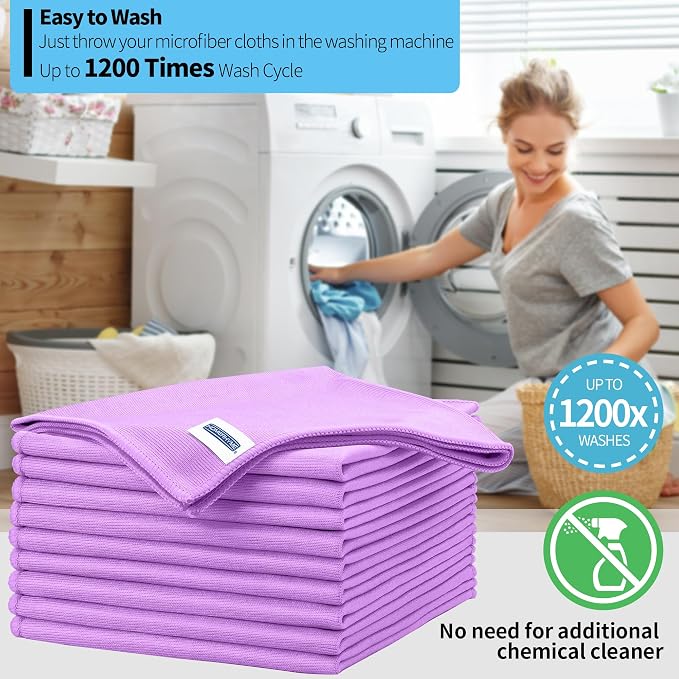HOMERHYME Microfiber Cleaning Cloth - Image 6
