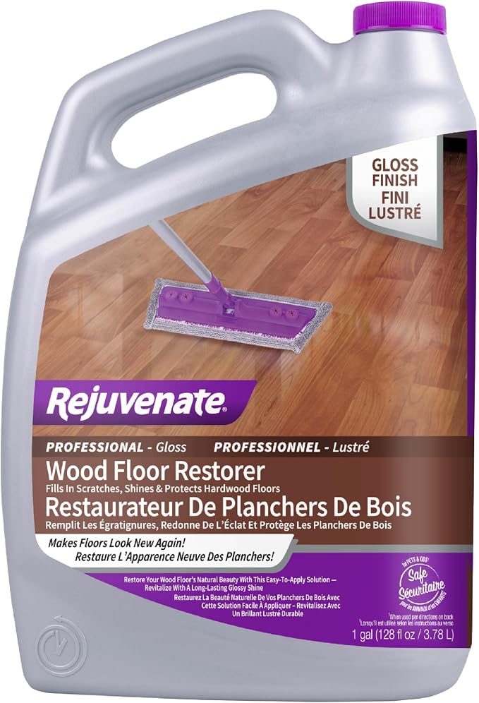Rejuvenate Professional Wood Floor Restorer Fills Scratches, Shines And by Rejuvenate