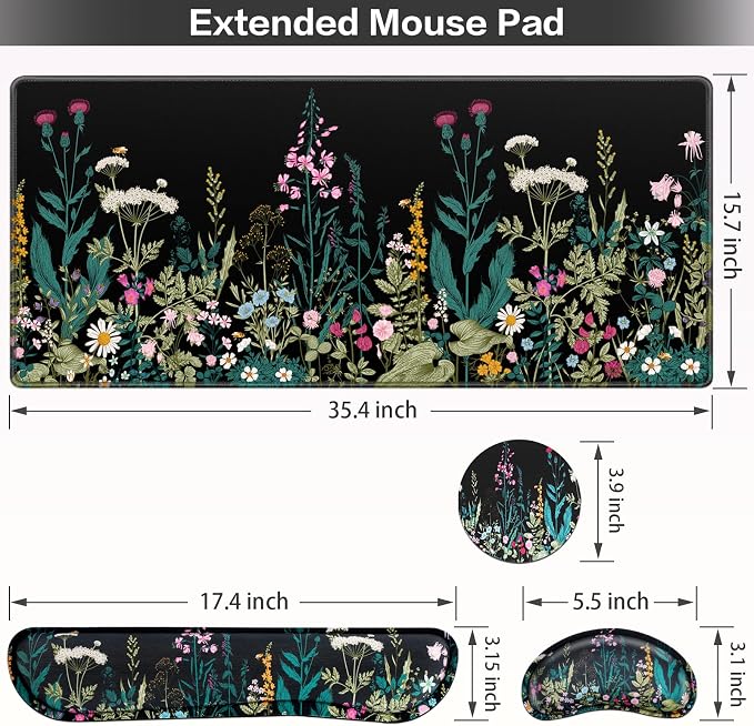 Desk Mat, Large Gaming Mouse Pad - Image 6