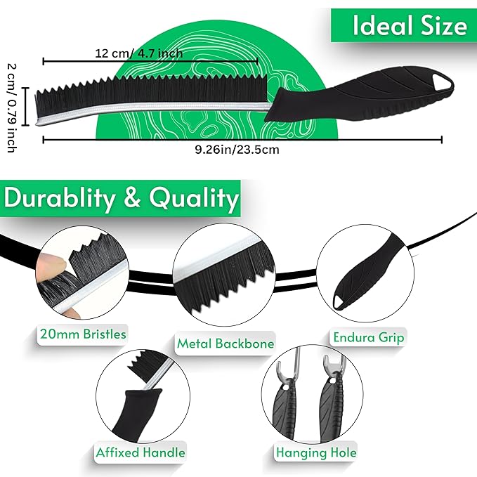 Hard Bristle Crevice Cleaning Brushes - Image 2