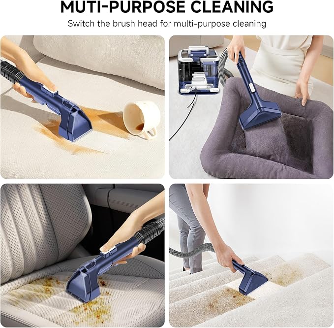 Portable Carpet Cleaner & Upholstery Cleaner Machine - Image 7