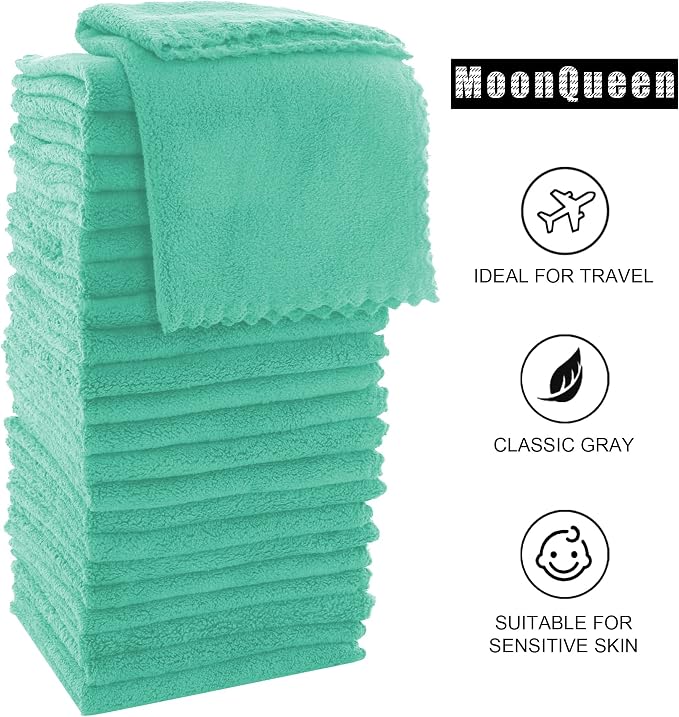 MOONQUEEN Ultra Soft Premium Washcloths Set - Image 6