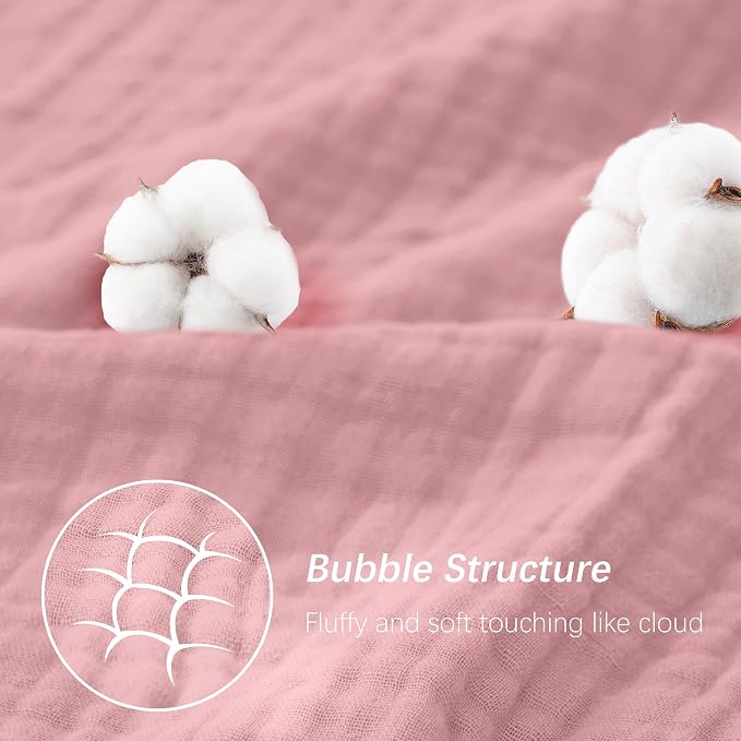 SWEET DOLPHIN Muslin Hooded Baby Bath Towels - Image 6