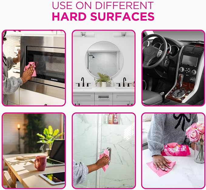 Stardrops The Pink Stuff Miracle Multi-Purpose Cleaning Wipes – 216 Count – - Image 5