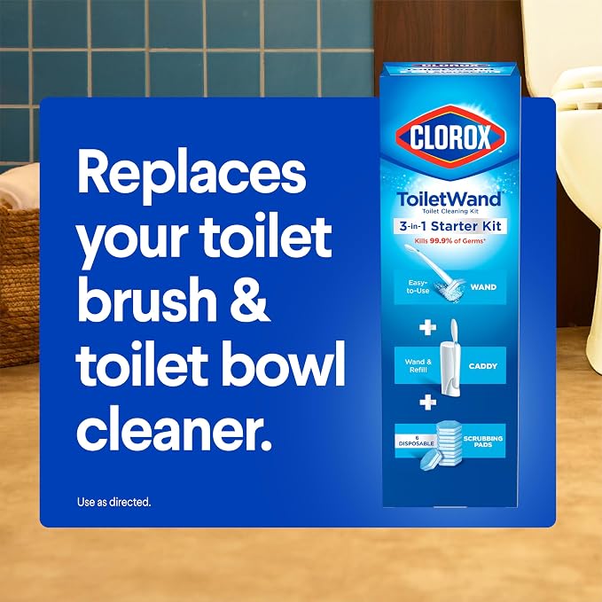 Clorox ToiletWand Toilet Cleaner Refills, Toilet brush - Image 8