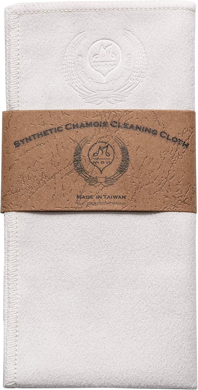 MI&VI Synthetic Chamois Microfiber Instrument Cleaning & Polishing Cloth by MIVIMusic