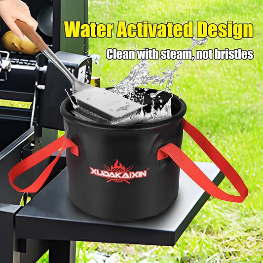 BBQ Replaceable Scraper Cleaning Head, Durable - Image 2