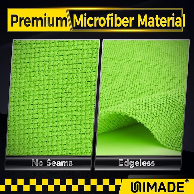 Microfiber Cleaning Cloth, 24 Pack Reusable Microfiber Towels - Image 2