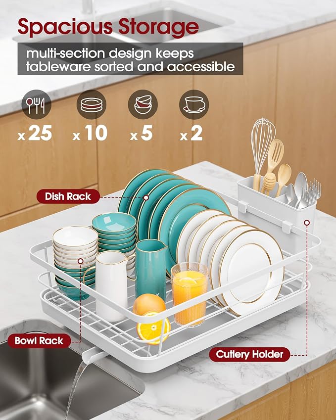 Stainless Steel Dish Drying Rack - Image 2
