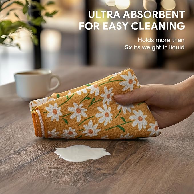 RECYCO Waffle Kitchen Towel Set of 2 - Image 4