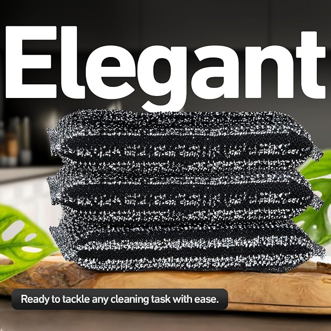 Casanero 6-Pack Kitchen Scrubbing Sponges, Durable Non Scratch Heavy Duty - Image 2