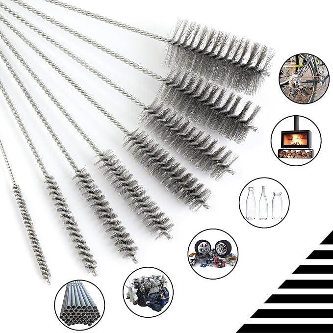 12 Inch Pipe Cleaning Brush Set - Image 6