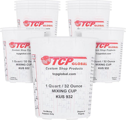 Custom Shop Paint Mixing Cups, 32-Ounce by CustomShop