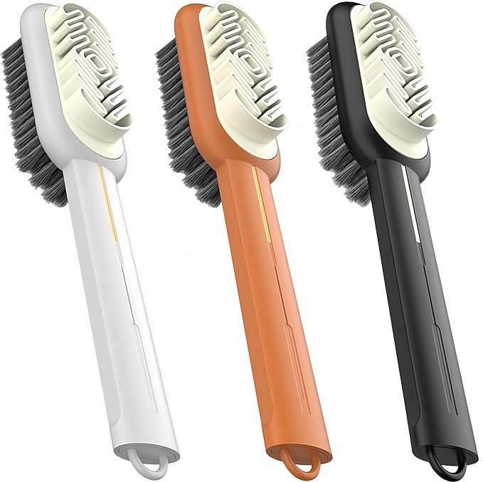 3 Pack Suede Shoe Brush Rubber Shoe Brushes, Suede Cleaner Brush by Selaurel