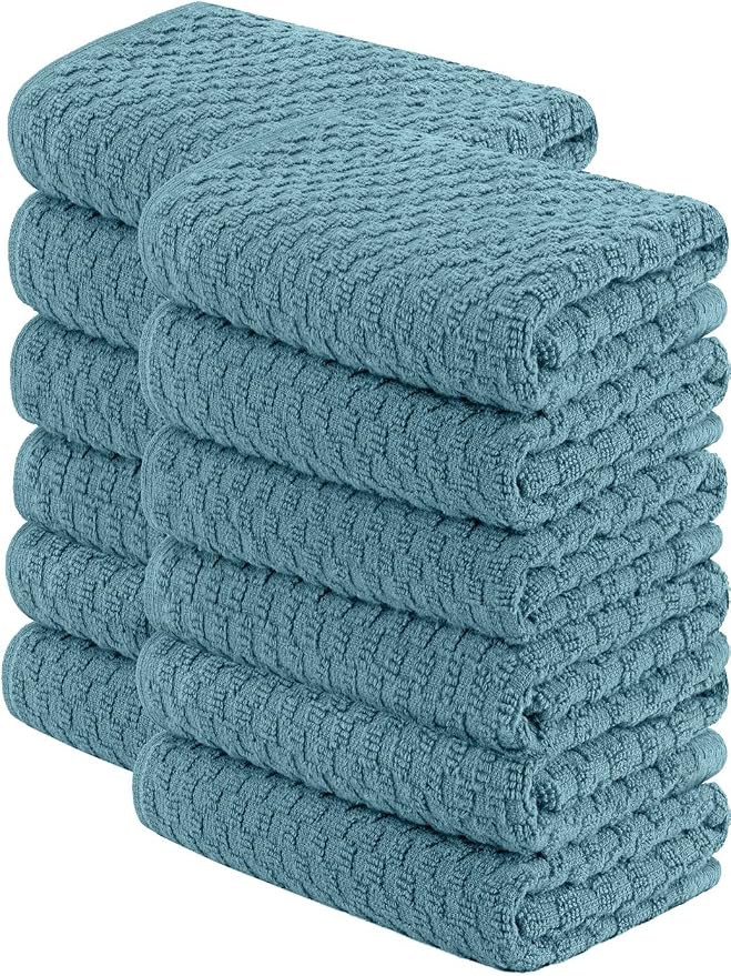 Super Absorbent Kitchen Towels 12 Pack by WhiteClassic