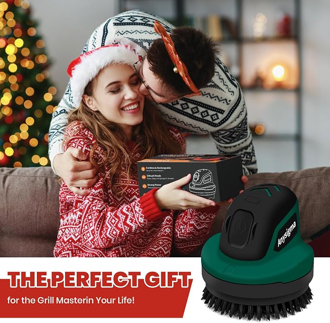 Electric Grill Brush- Waterproof Cordless Rotary Cleaning Brush - Image 7