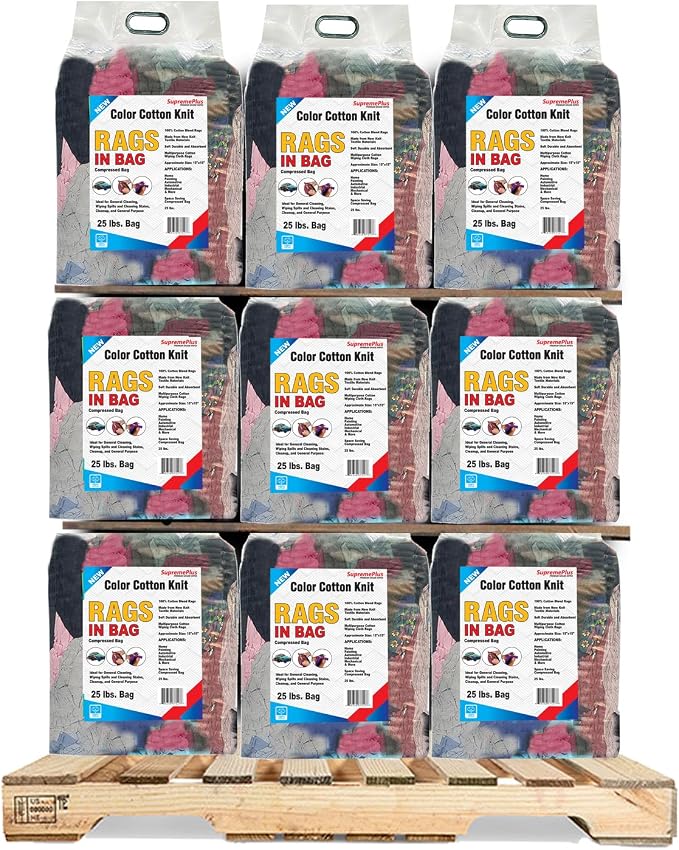 Premium Color Knit Cleaning Rags – Shop Rags Bulk by SupremePlus