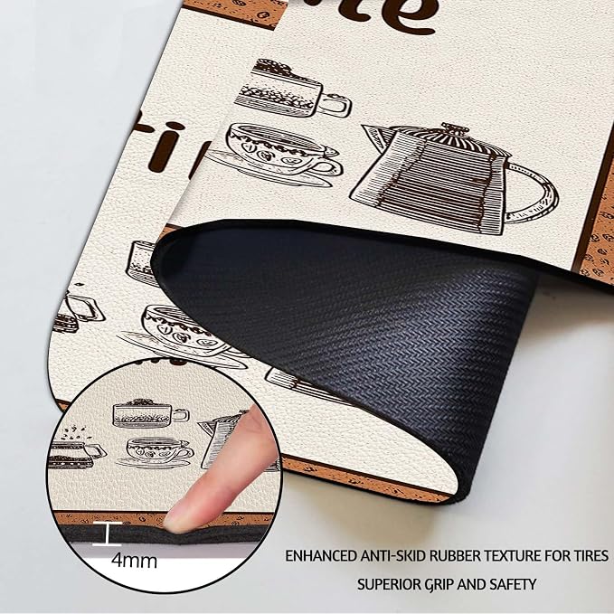MCALK Coffee Mat, Coffee Bar Station Accessories - Image 5