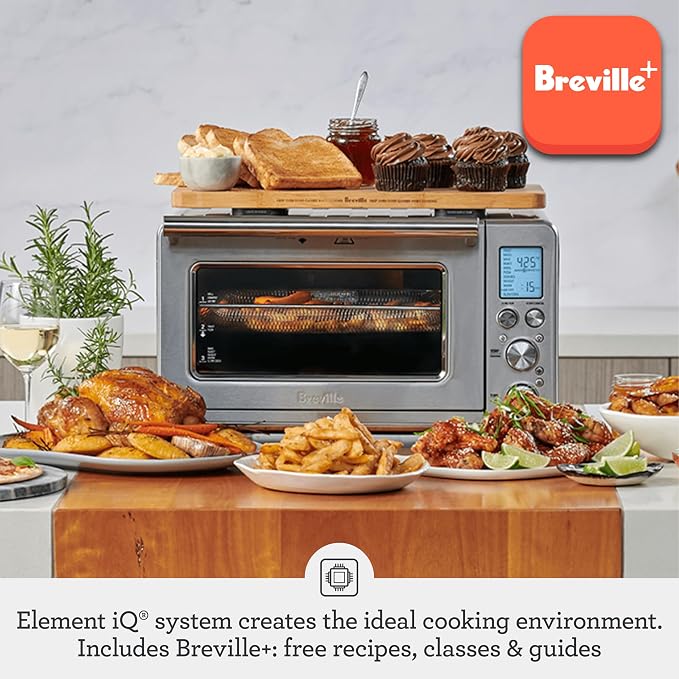 Breville BOV860DBL Smart Oven Air Fryer and Convection Oven, Damson Blue - Image 2
