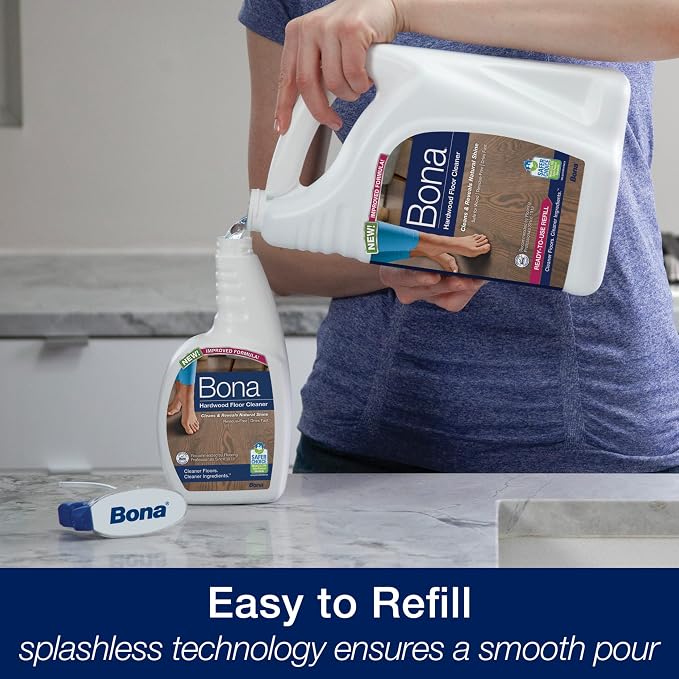 Bona Ultimate Hardwood Floor Care Kit – Pivoting Mop, Cleaning Solution & Refill - Image 7