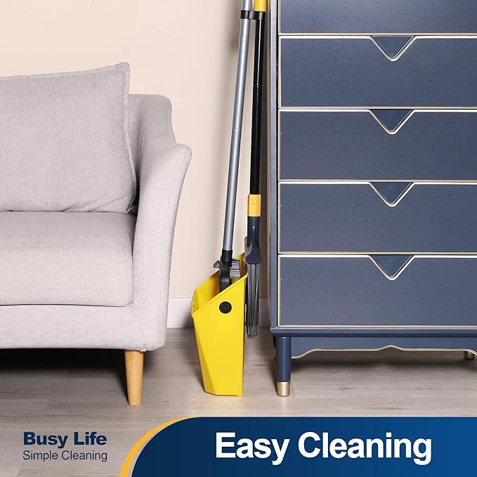 Yocada Commercial Broom and Dustpan Set - Image 6