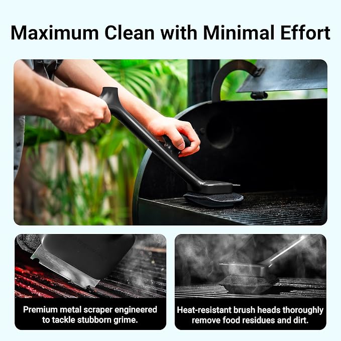 ThermoMaven Grill Brush Bristle Free - Image 6