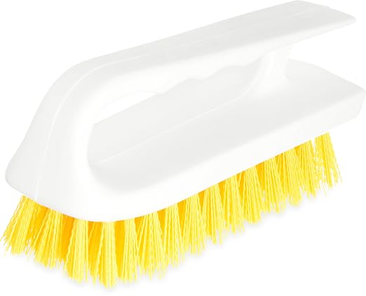 SPARTA 4002404 Ergonomic Iron-Shaped Handle Scrub Brush by SPARTA