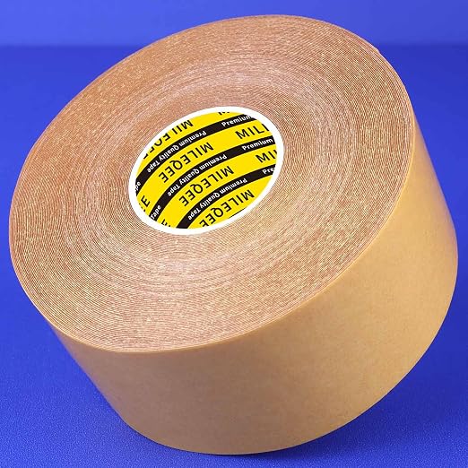 Double Sided Tape Heavy Duty, 2in x 66FT, Universal High Tack, Sticky by MILEQEE