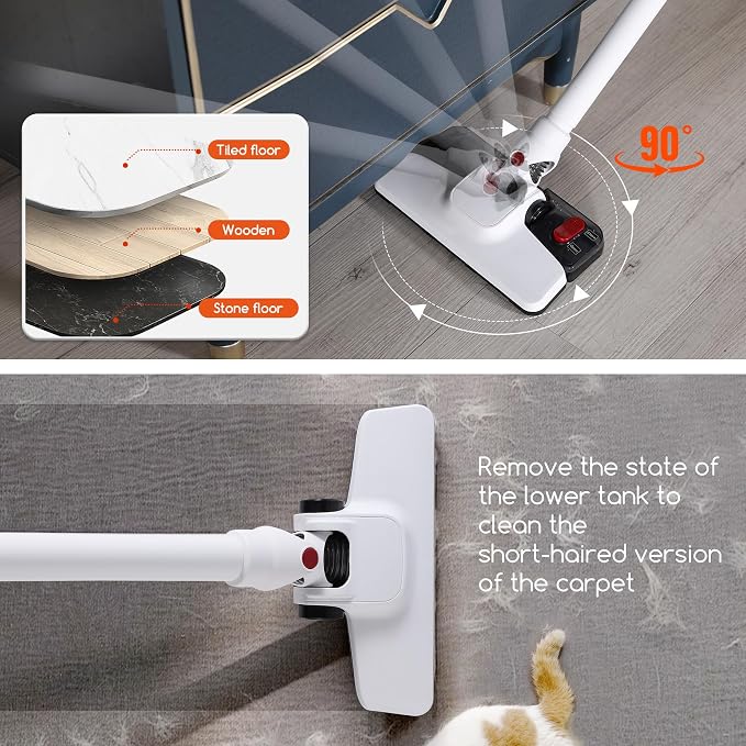 Lightweight Stick Vacuum Cleaner, Unique Vacuum and Mop Combo - Image 5