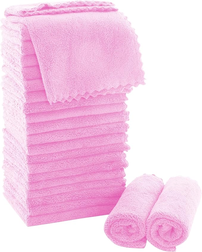 MOONQUEEN Ultra Soft Premium Washcloths Set by MOONQUEEN