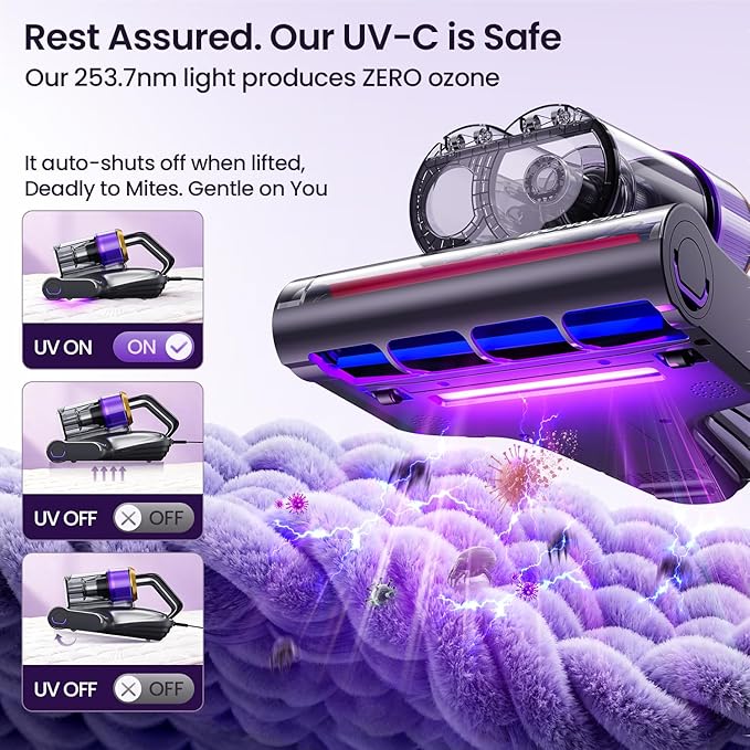 Bed Vacuum Cleaner, Mattress Vacuum - Image 6