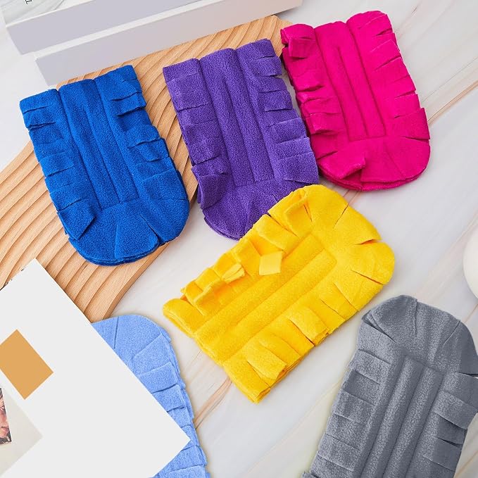 Zubebe 12 Pcs Duster Refill Reusable Fleece Duster Refills Feather Flat Dusters - Image 6