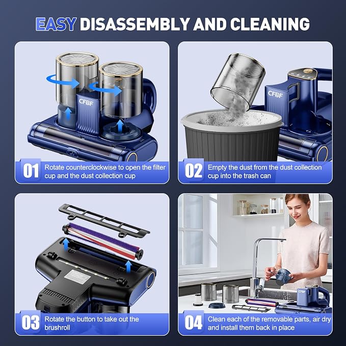 Mattress Vacuum Cleaner, Bed Vacuum Cleaner - Image 6